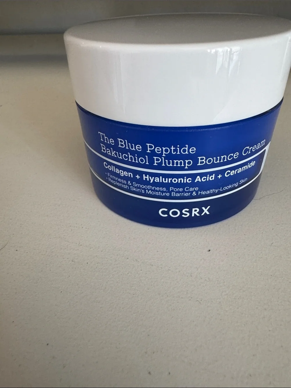 Cosrx The Blue Peptide Bakuchiol Plump Bounce Cream